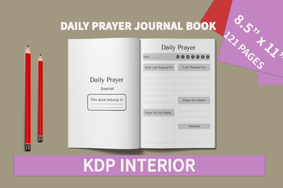 Download Daily Prayer Journal  | KDP Interior - Premium Resources