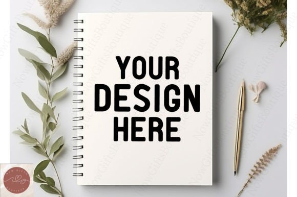 Download Stationery Flat Lay Notepad Mockup 2 - Notepad mockup Collection