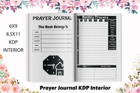 Download Daily Prayer Journal Book - KDP Interior - Premium Bundle