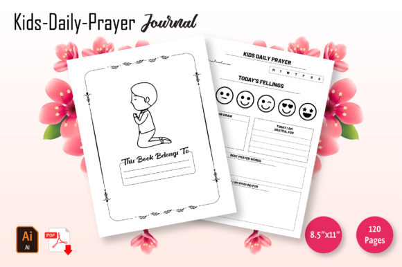 Download Kids Daily Prayer Journal - KDP Interior - Daily prayer journal Collection