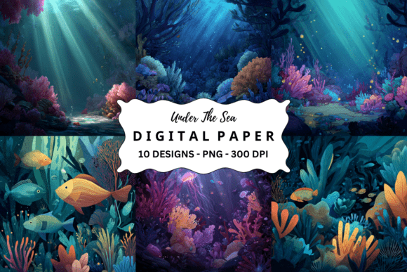 Download Under the Sea Junk Journal Pages - Sea junk journal pages Collection