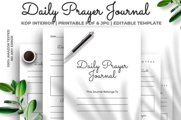 Download Daily Prayer Journal KDP Interior - Daily prayer journal Collection